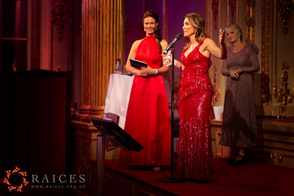 Alexandra Pascalidou, winner of the category ‘Excellence in Women’s Issue in Storytelling Award 2019’
