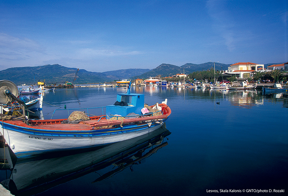 Lesvos, Skala Kalonis Photo:GNTO/D.Rozaki